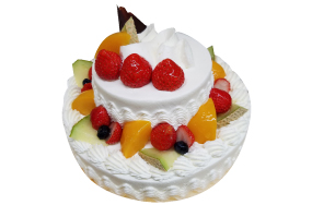 生クリームデコレーションケーキ