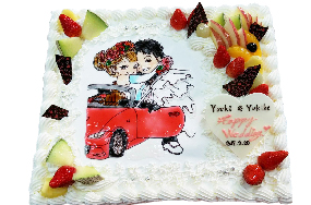 でっかいロールケーキ