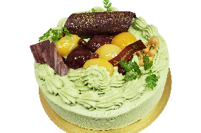 抹茶デコレーションケーキ