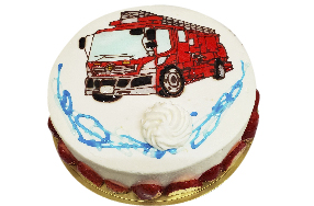 イラストケーキ(生クリーム)